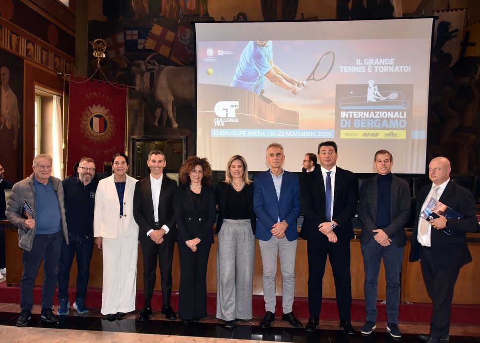La presentazione del Faip-Perrel a Palazzo Frizzoni