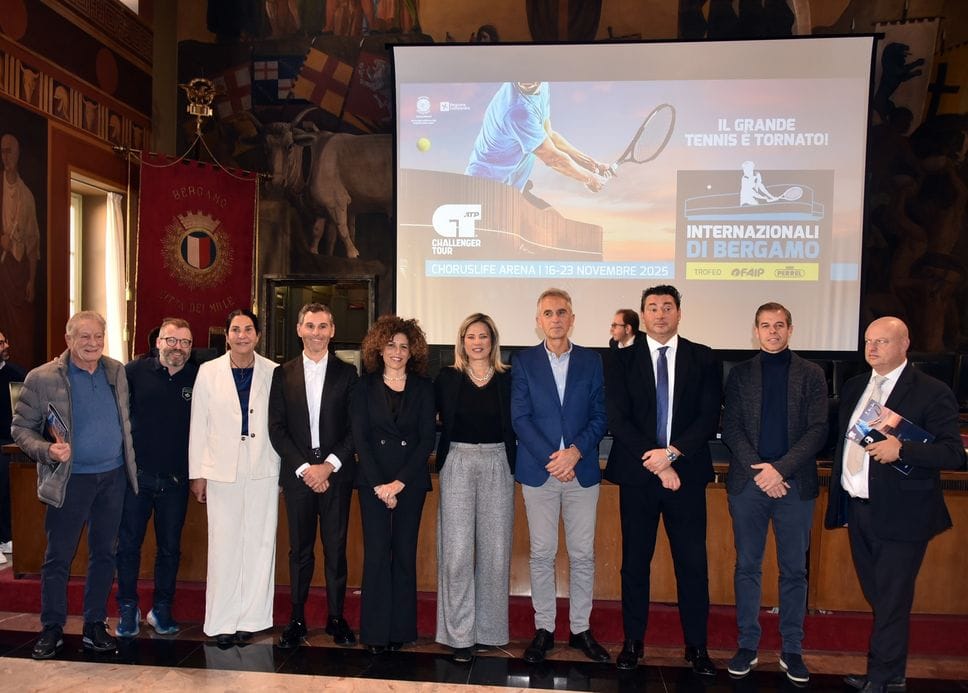 La presentazione del Faip-Perrel a Palazzo Frizzoni