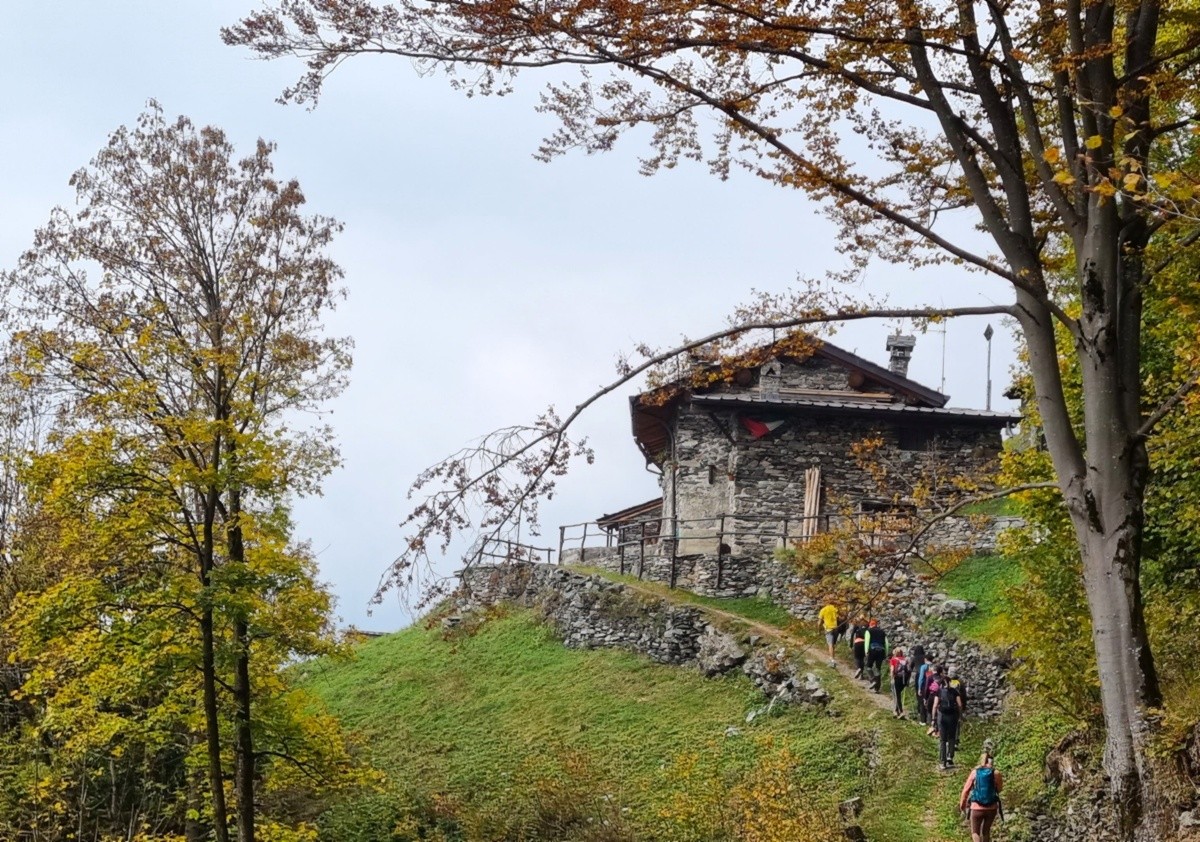 Ultimi passi verso le baite di Redorta