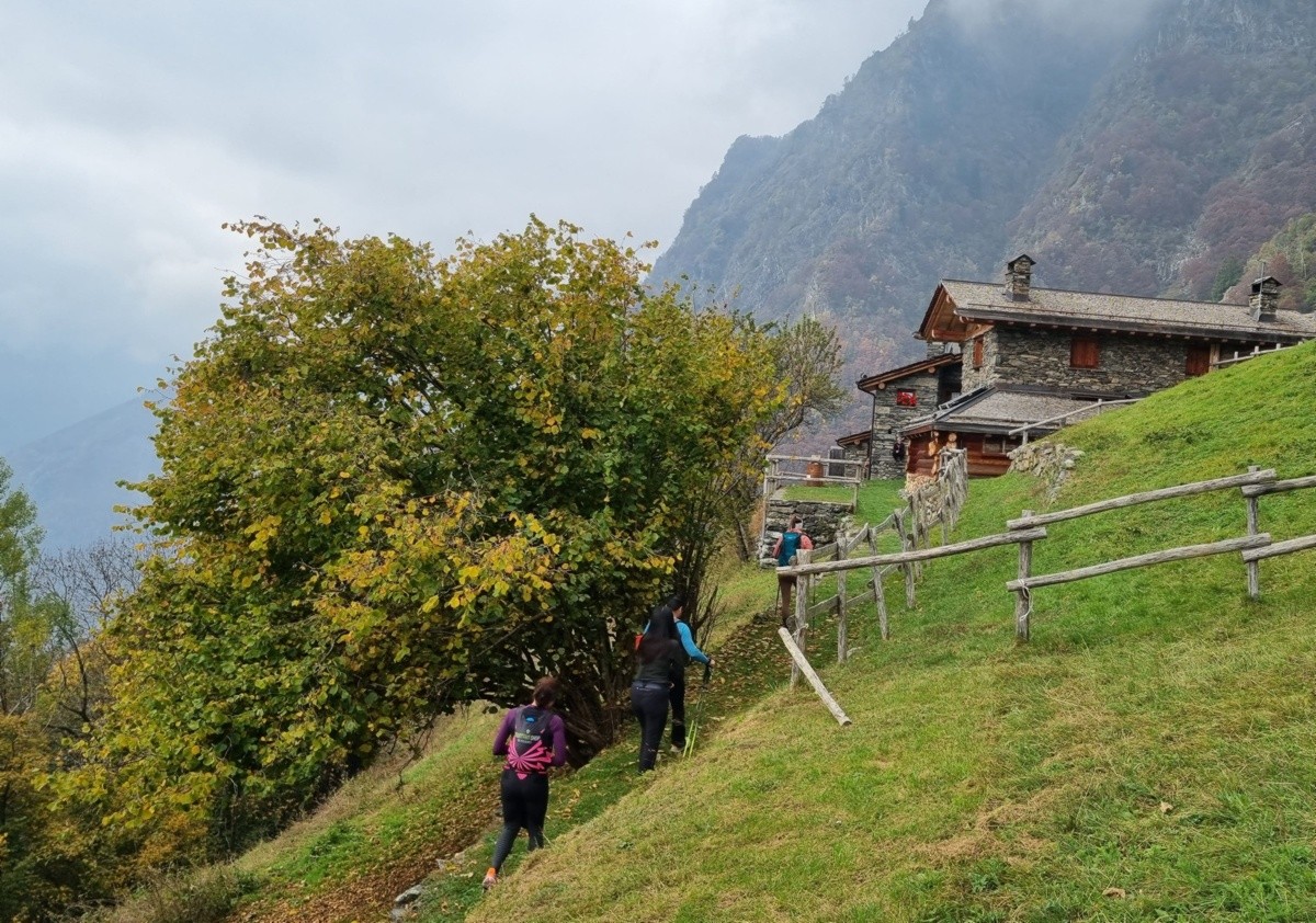 Il secondo nucleo delle baite di Redorta