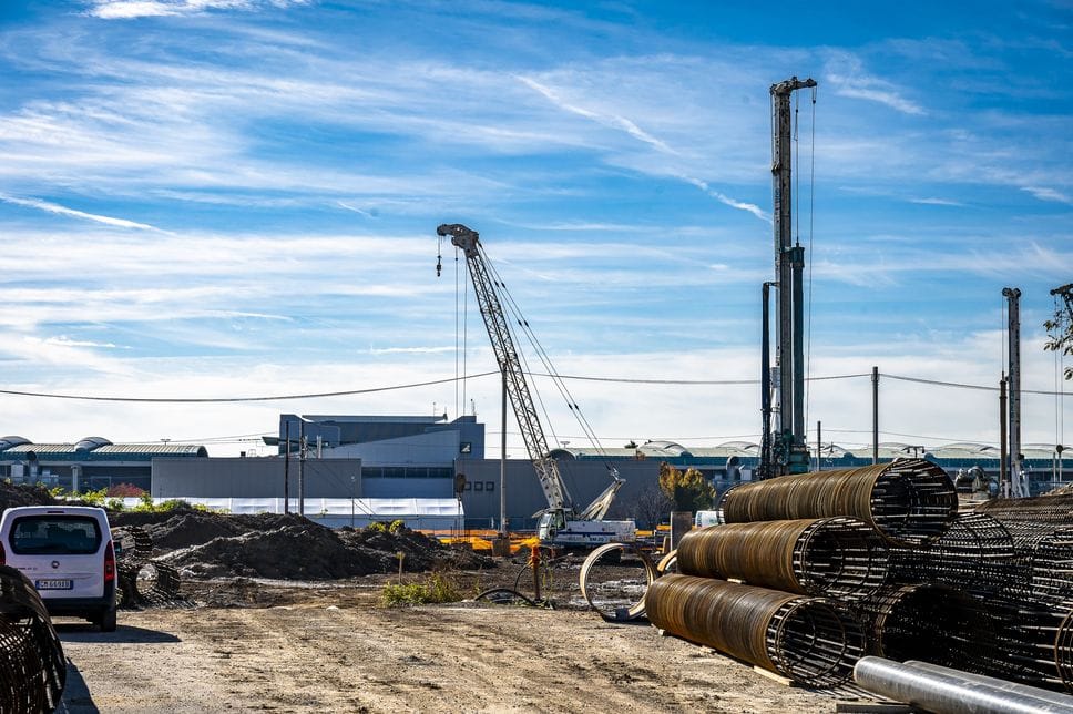 L’imbocco della nuova arteria che collegherà via Rovelli e la Fiera