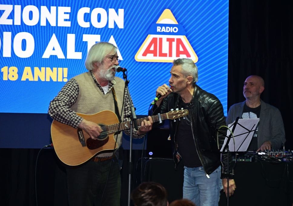 Alla festa anche Luciano Ravasio e Daniele Vavassori