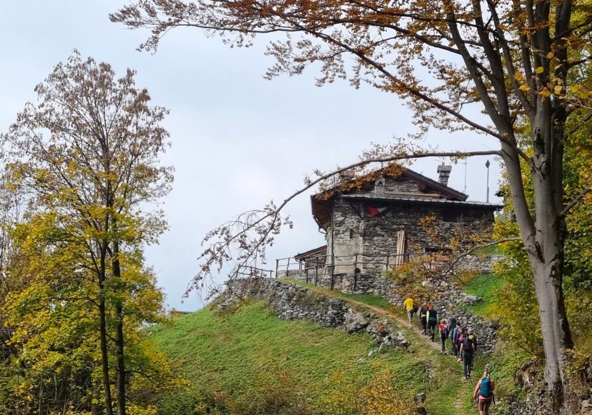 Ultimi passi verso le baite di Redorta