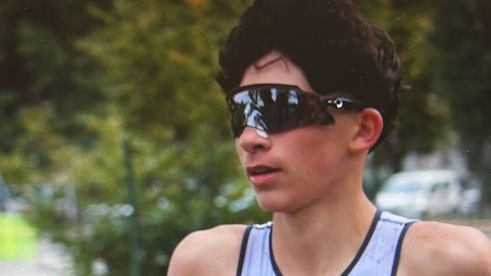 Nicholas Ruggeri, 17 anni, faceva triathlon da quando era piccolo
