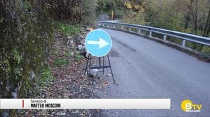 Colzate, finita l'attesa per la sistemazione della strada per Bondo e Rezzo