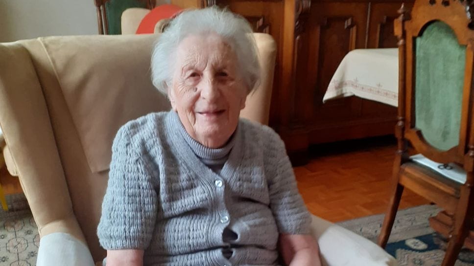 Giovanna Mazzocchi oggi compie 100 anni
