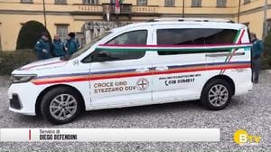 Stezzano, l'impegno nei confronti delle fragilità, un nuovo mezzo per la Croce Oro
