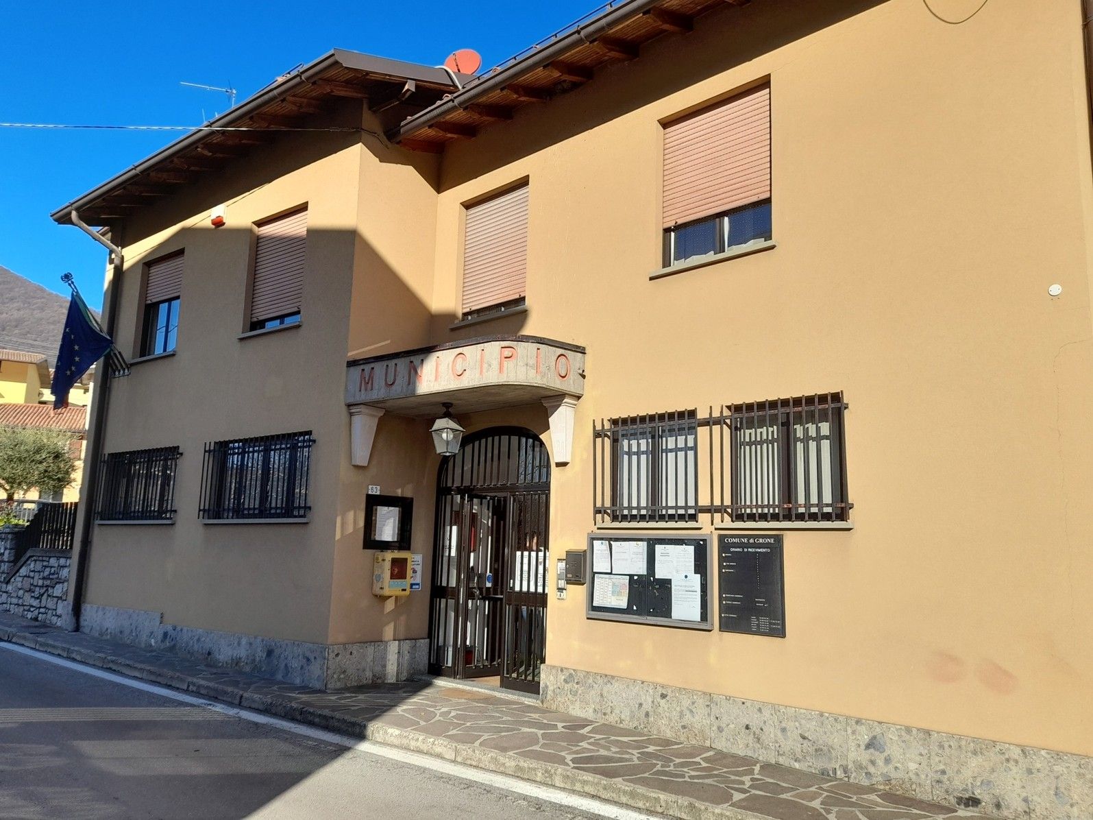 Il Municipio di Grone