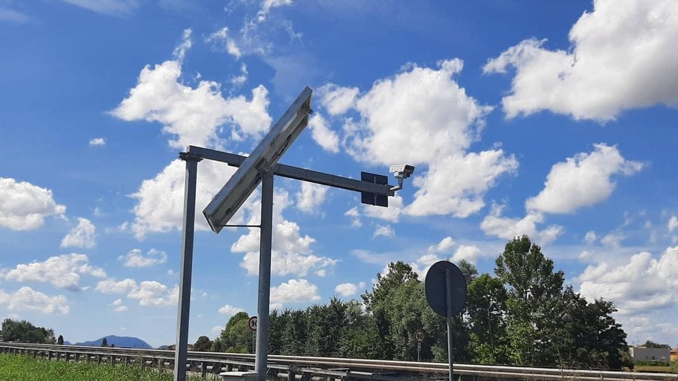 Un autovelox sulle strade italiane