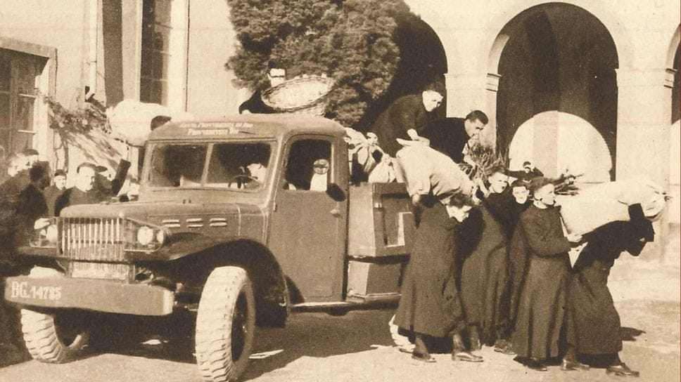 Un’immagine simbolica dell’Opera San Gregorio Barbarigo istituita per sostenere le vocazioni dei giovani nel 1925