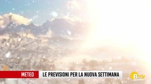 Previsioni per la nuova settimana