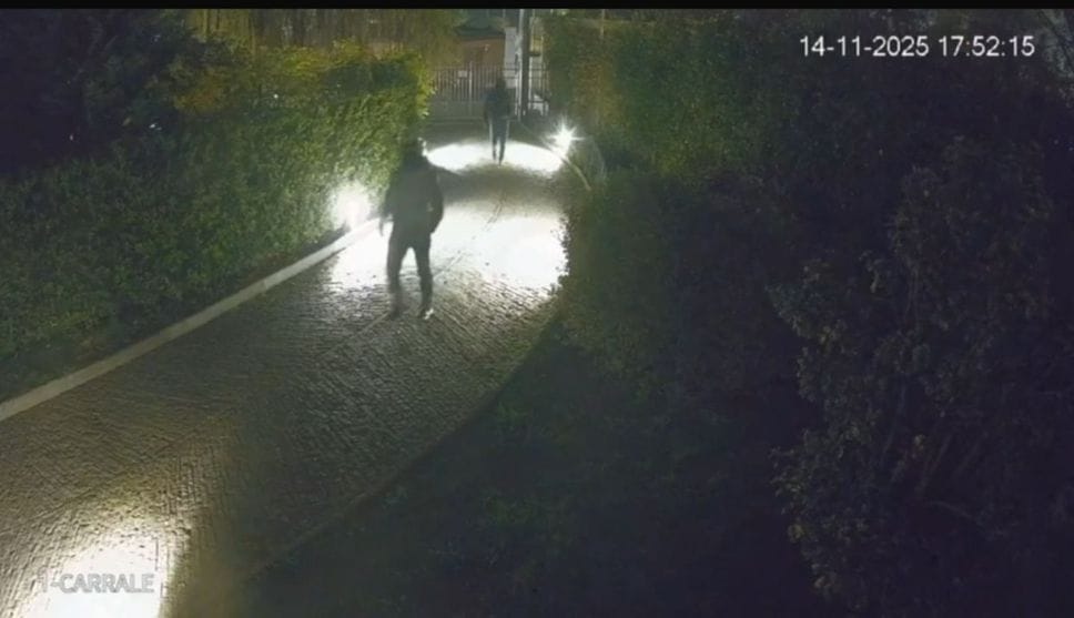 I ladri si introducono nella proprietà di Giorgio Berta, a Loreto