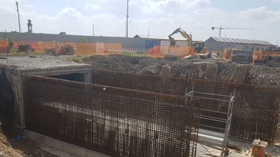 Il nuovo sottopasso alla stazione di Bergamo