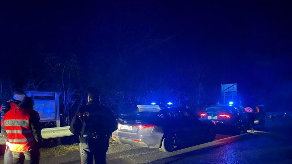 Le Forze dell’ordine a Solto Collina: ferito un giovane di 21 anni