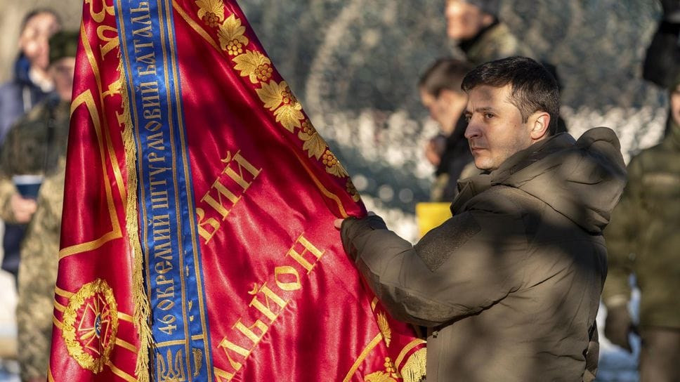 Il presidente Zelensky