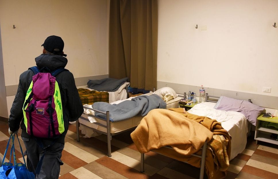 Alcuni letti per i sensa fissa dimora