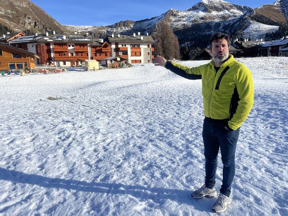 Davide Midali: sarà lui a posizionare il tapis roulant per i bob