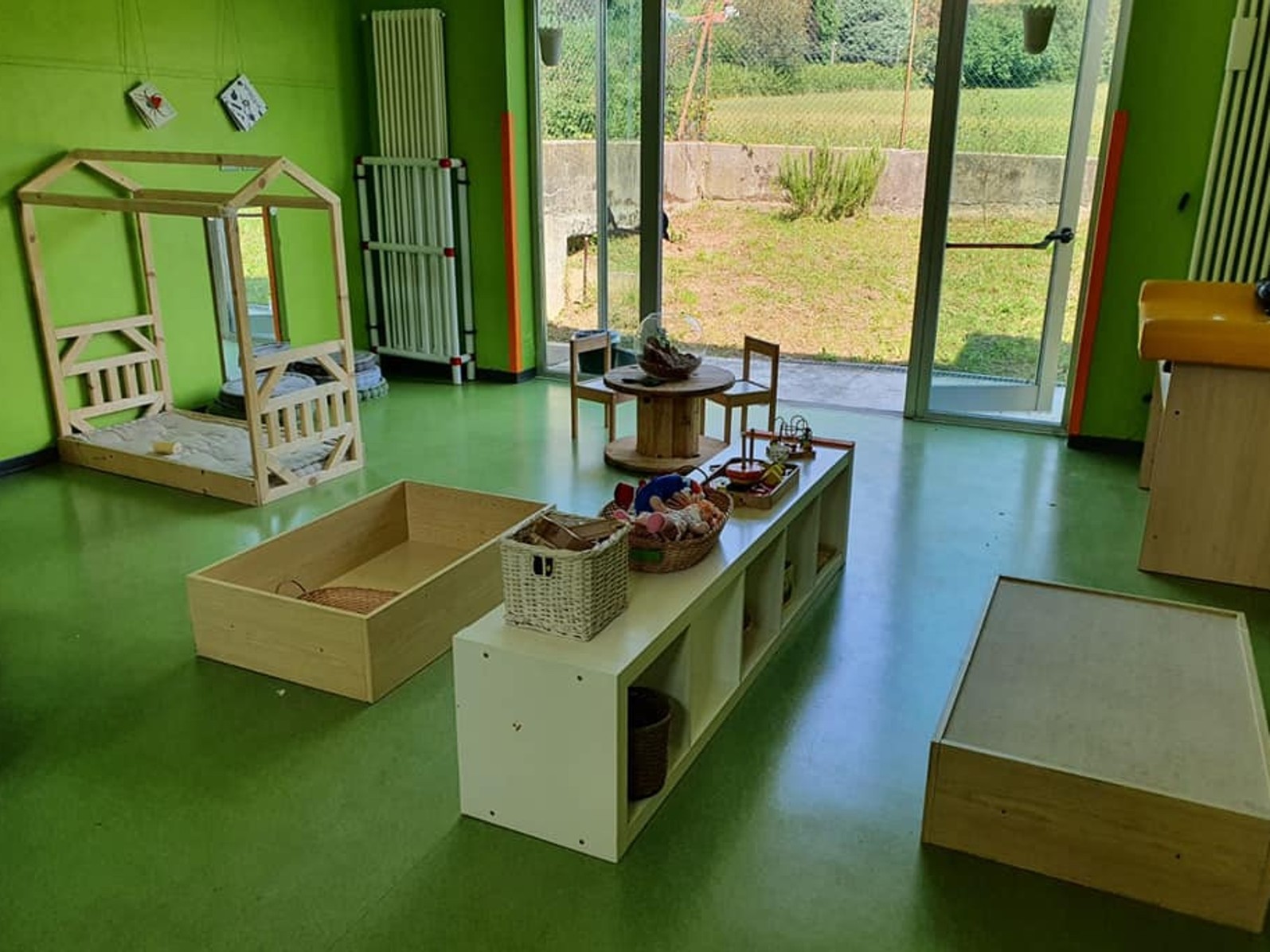 La scuola dell’infanzia Piazzoni a Castel Cerreto