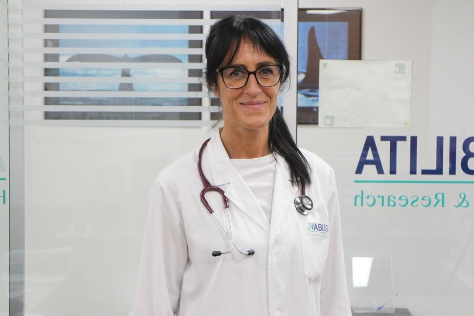 La Dott.ssa Eleonora Locatelli, geriatra in Habilita Zingonia.