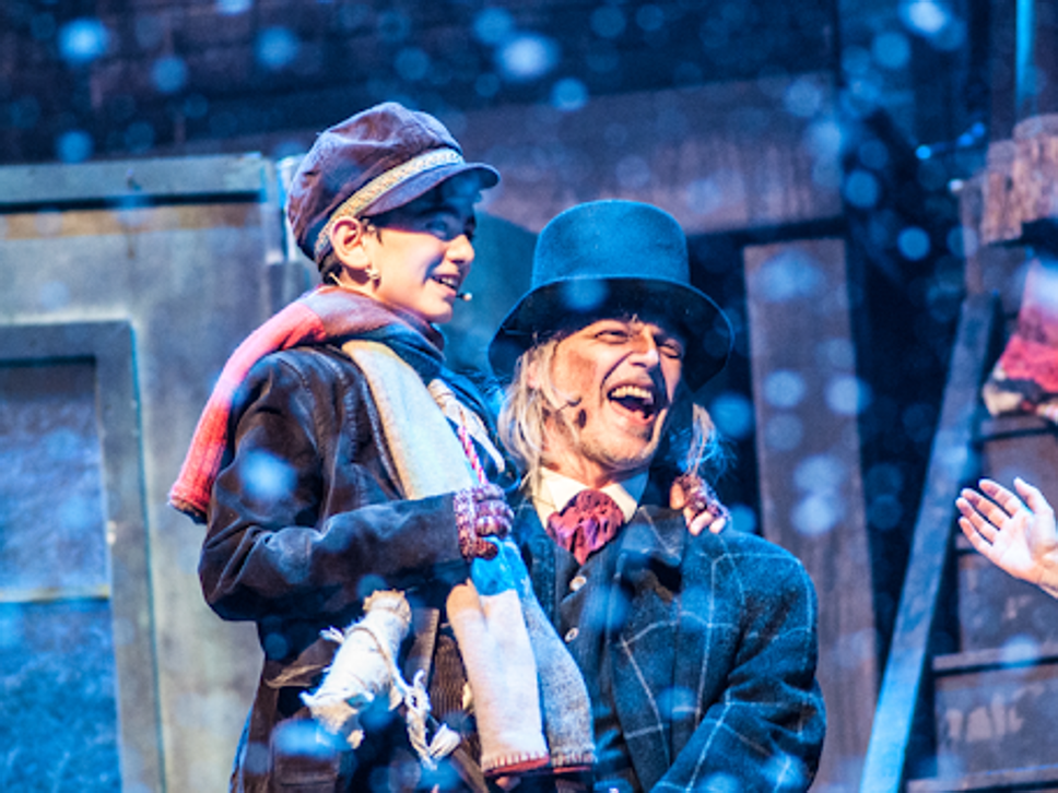 Una scena dello spettacolo