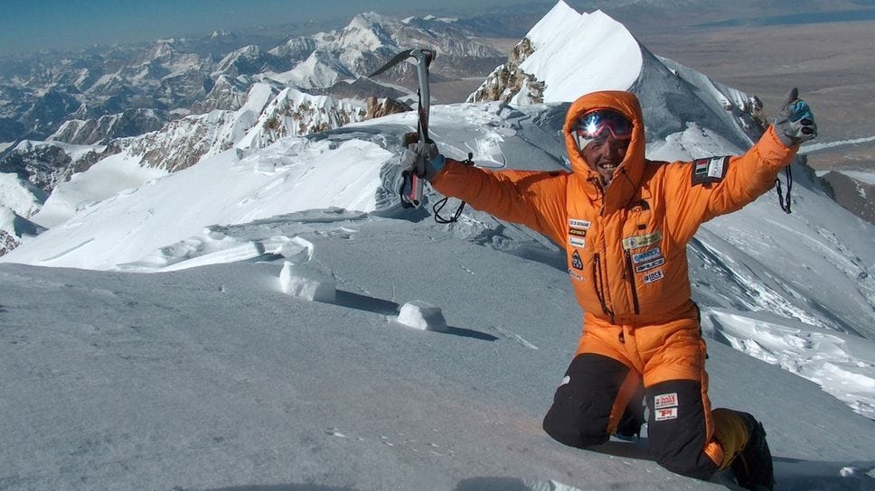 L’alpinista Simone Moro