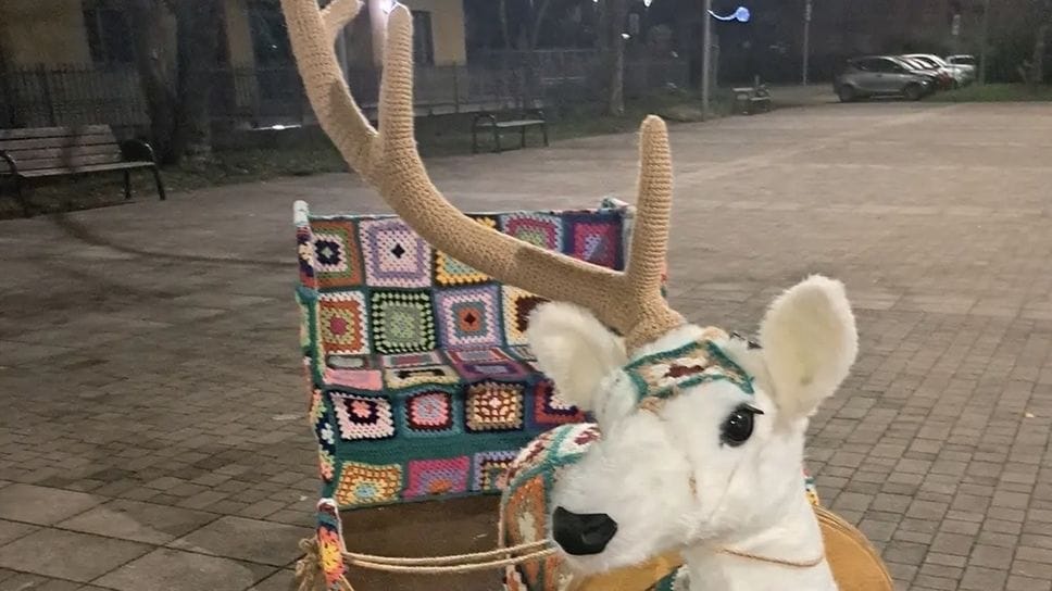 La renna danneggiata