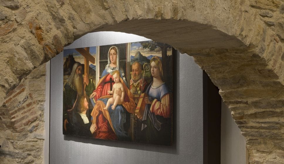Un dipinto di Francesco Rizzo da Santacroce nel Museo «Bernareggi»