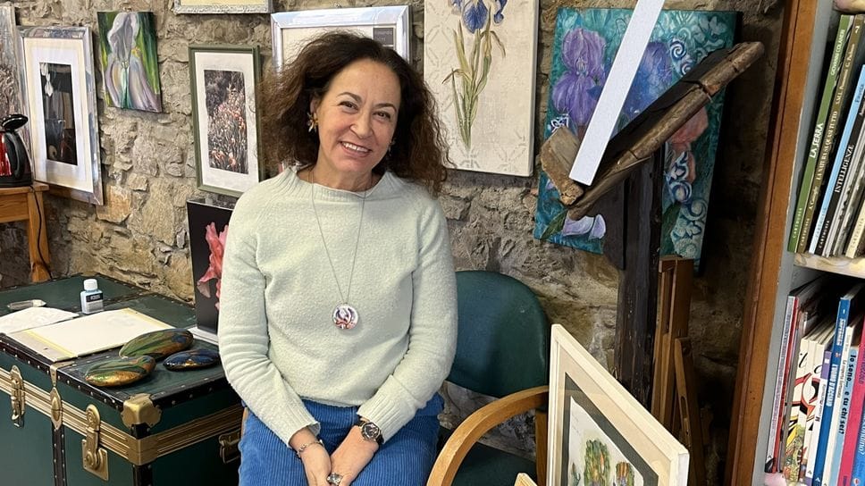 Cristina Mostosi, presidente dell’associazione «Le Iris di Trebecco»