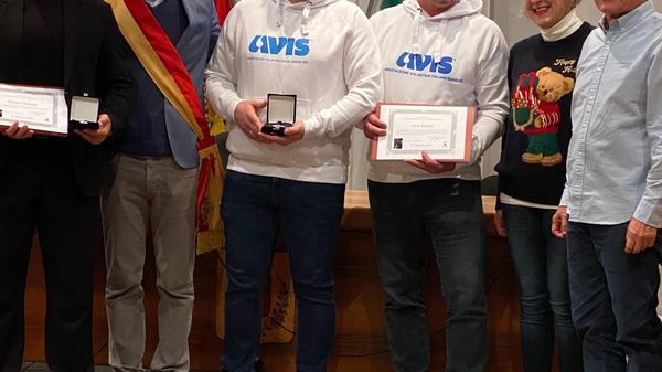 La consegna delle benemerenze