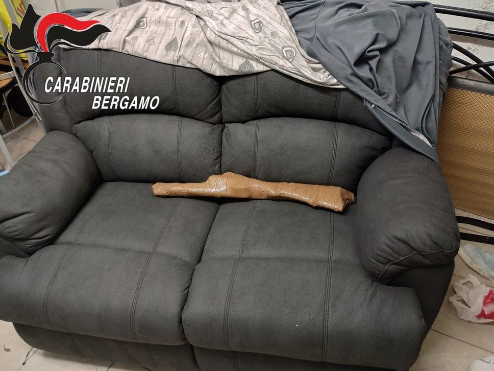 I fucili sequestrati