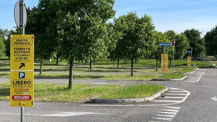 fiera sosta gratis fino a giugno berlanda pi249 bus verso il centro