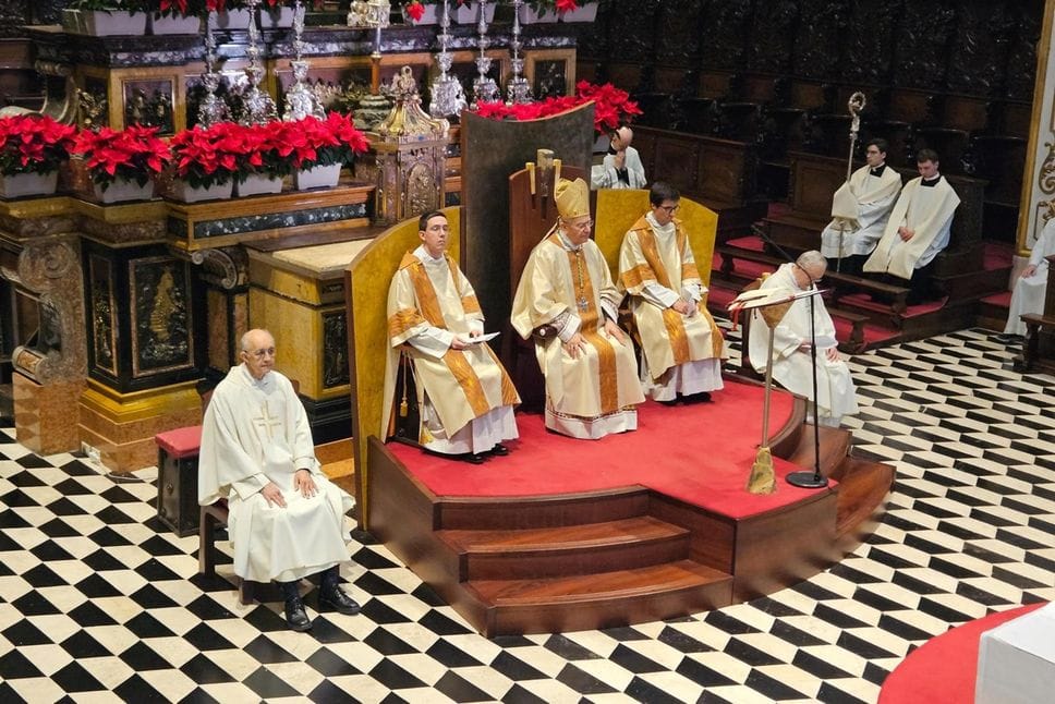 La celebrazione è stata presieduta dal Vescovo