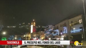 Il presepio subacqueo a Tavernola