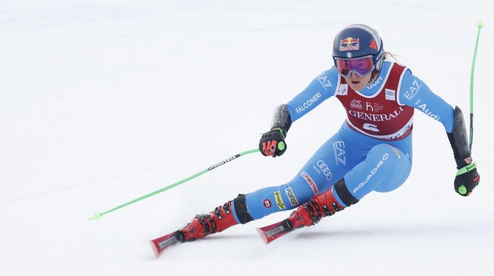 Sofia Goggia in una foto di repertorio