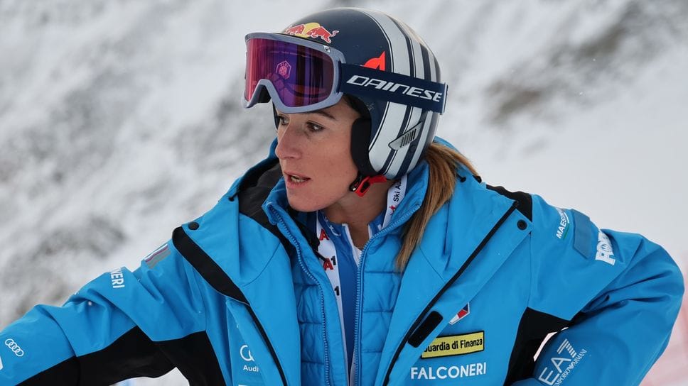 Sofia Goggia, 33enne bergamasca, gareggia in discesa libera, superG e gigante