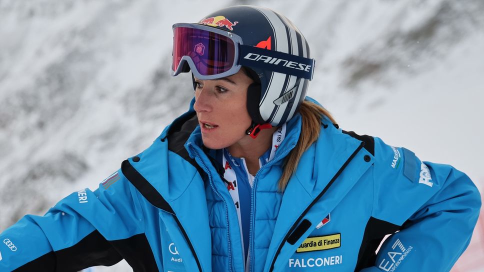 Sofia Goggia, 33enne bergamasca, gareggia in discesa libera, superG e gigante