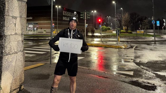 l8217impresa della vigilia di natale morosini corre 100 km tra bergamo e provincia una sfida estrema