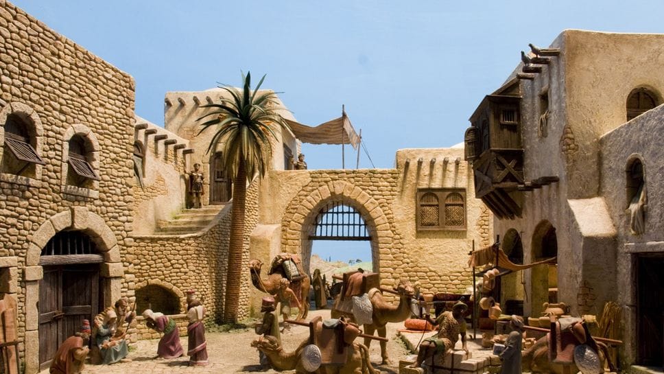 Uno degli allestimenti in mostra