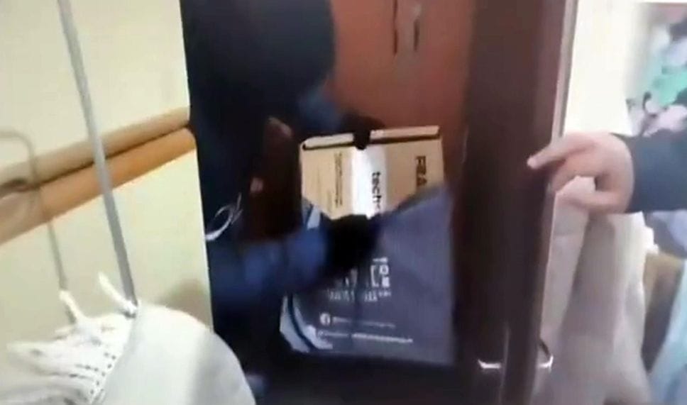 Durante le perquisizioni