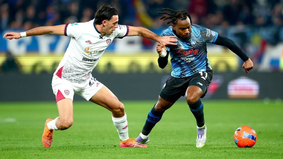 Lookman in azione durante il Christmas Match