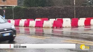 Canonica d'Adda, modifiche alla viabilità, via la rotonda provvisoria