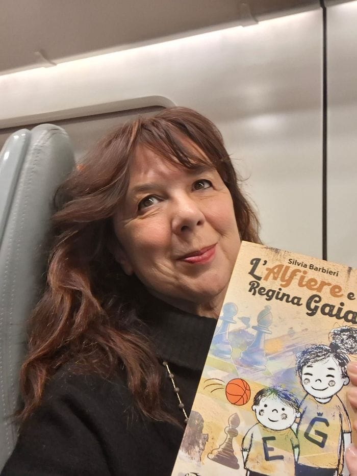 Silvia Barbieri con il suo libro