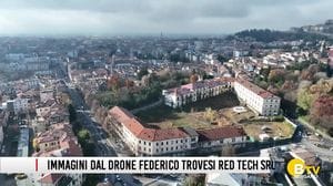 Rivoluzione urbana, i cantieri della Bergamo del futuro visti dal drone