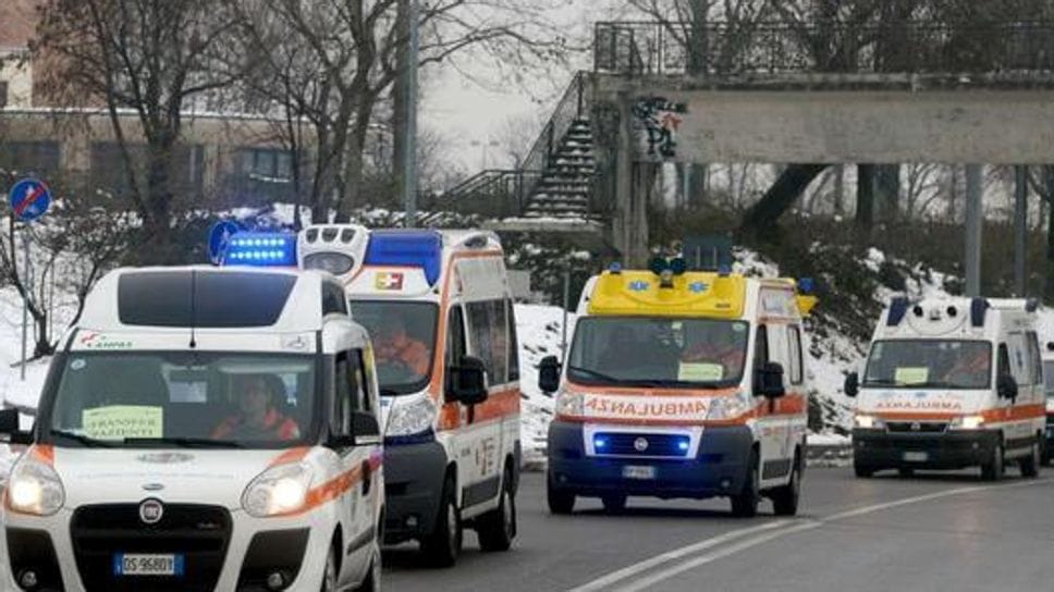 Il trasloco: ambulanze sulla Briantea