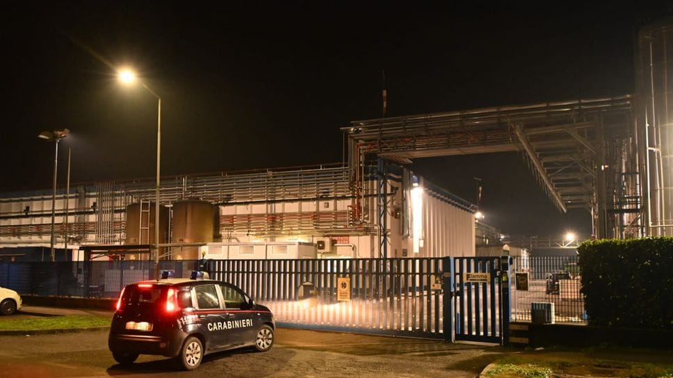 I carabinieri sul luogo della tragedia