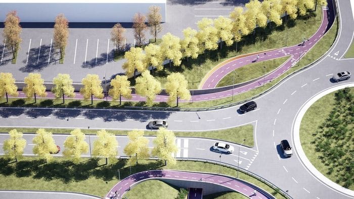 via autostrada dal 12 gennaio la riqualificazione del nuovo viale di accesso alla citt224