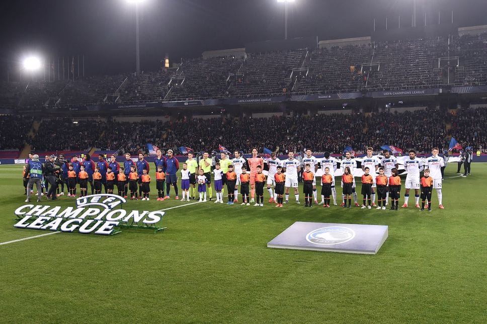 Barcellona-Atalanta, una serata storica