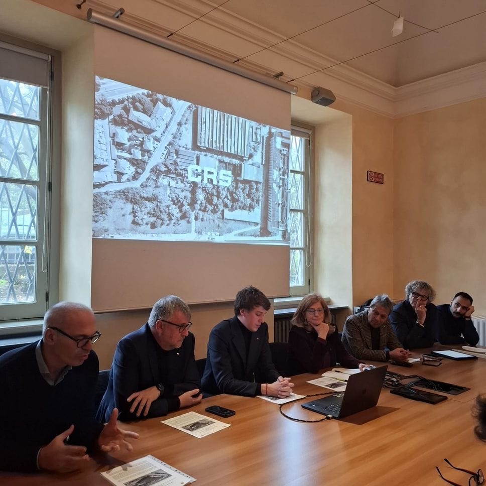 Da sinistra: Francesco Valesini, Stefano Civettini, Andrea Civettini, Elena Carnevali, Franco Manzi, Mario Cassinelli, Giacomo Manzi