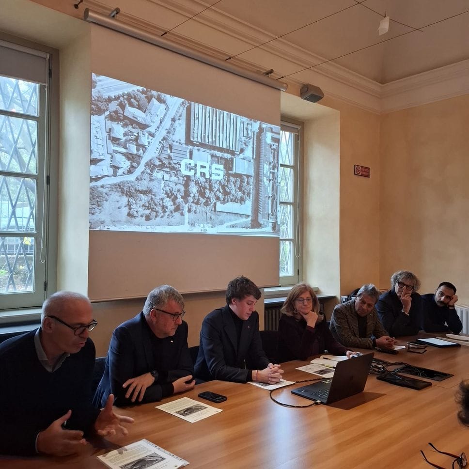 Da sinistra: Francesco Valesini, Stefano Civettini, Andrea Civettini, Elena Carnevali, Franco Manzi, Mario Cassinelli, Giacomo Manzi