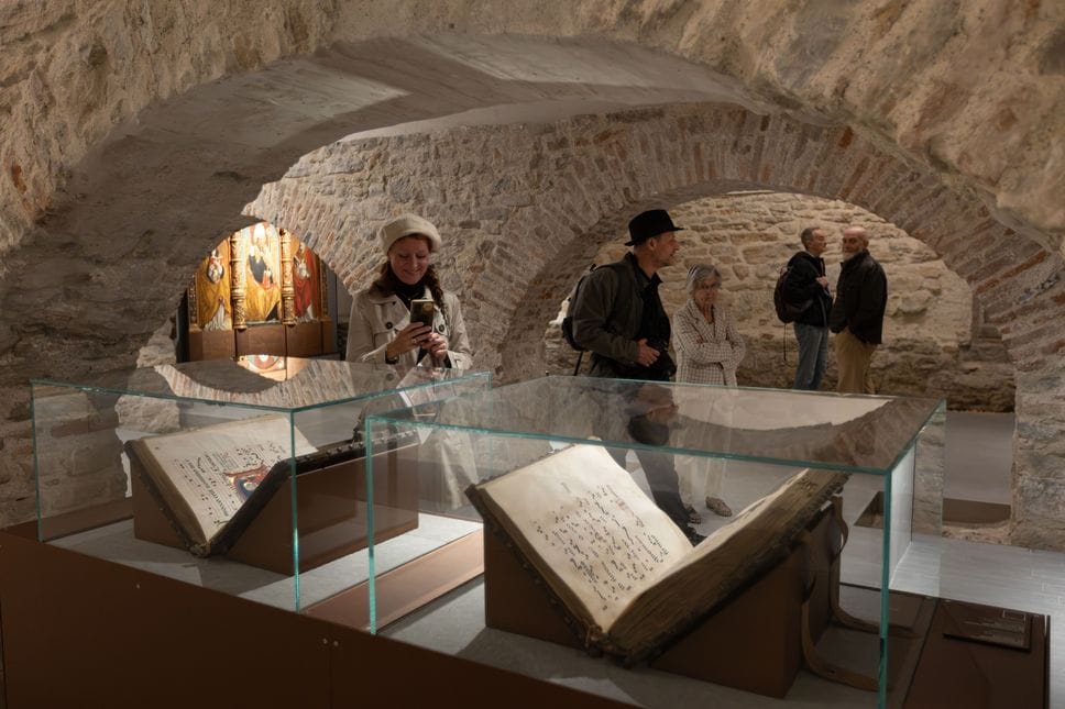 Vsitatori al Museo Diocesano Bernareggi